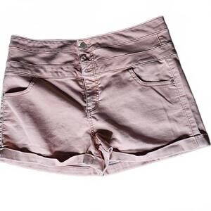 Tinseltown Women's Casual Pink Shorts